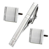 Square Tie Clip & CuffLinks Set